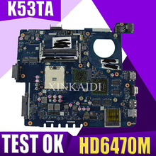 XinKaidi-placa base QBL60 LA-7552P REV: 1,0 para ordenador portátil ASUS K53TA K53TK K53T K53, placa base original de prueba, 1GB, tarjeta de vídeo HD6470 2024 - compra barato
