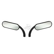 Motorcycle Oval Rearview Mirrors For Honda Kawasaki Suzuki Yamaha Harley Cruiser Chopper ... 2024 - buy cheap