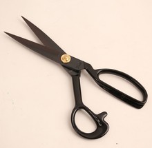 Durable professional tailor scissors high quality carbon steel blacked coated tempered quenched clothing scissors fabric cutting 2024 - buy cheap