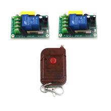 Interruptor sem fio, 1 canal, 220v, 1 receptor, 315/433mhz, sku: 5309