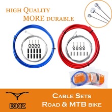 EOOZ MTB велосипед трубка тормозной магистрали наборы гальванизированные 5 мм горный тормоз для дорожного велосипеда кабель 4 мм переключатель передач наборы переключателей 2024 - купить недорого