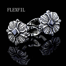FLEXFIL-gemelos de camisa estilo Esparta vintage para hombre, gemelos con botón, joyería de Roma antigua griega, boda 2024 - compra barato