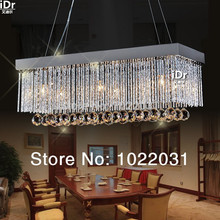 6LED bulb K9 crystal Chandelier popular design square New modern 90V ~260V  crystal lights Factory price  Bedroom lamp Hall 2024 - buy cheap