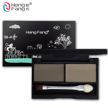 Hengfang 2 Colors Long-lasting Eyebrow Powder Palette Easy to Wear EyeBrow Powder With Mirror Brush Natural Eyes Makeup #H6505 2024 - buy cheap