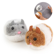 1pc Cat Toys Artificial Mouse Pulling Tail Ring Vibrate Run Forward Shock Shake Interactive Cat Mouse Pet Toy  Little fat mouse 2024 - buy cheap