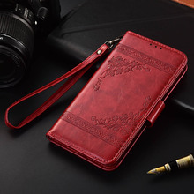 Flip Leather Case For Xiaomi Mi 6X Mi6X Fundas Printed Flower 100% Special wallet case with Strap TPU case For Xiaomi Mi A2 A 2 2024 - buy cheap