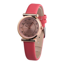2018 Роскошные модные женские часы кварцевые Ретро дизайн кожаный ремешок Аналоговый сплав кварцевые наручные часы женские часы браслет P20 2024 - купить недорого
