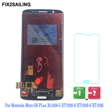 Pantalla LCD para móvil, montaje de digitalizador de cristal táctil para Motorola Moto G6 PLus, Xt1926-5, XT1926-8, XT1926, XT1926-6 2024 - compra barato