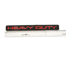 ABS Black HEAVY DUTY Car Black Sticker Emblem Badge Logo 2024 - buy cheap