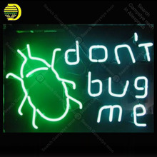 Neon Sign for Don't bug me neon Light Sign Home Wall decor Store Display Beer Bar Club Sign Tubes Neon lights Advertise Lamps 2024 - buy cheap