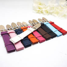 Candy colors Plain weave PU leather strap Watchband 12mm 14mm 16mm 18mm 20mm straps women 2020 New watchbands for watches J019 2024 - buy cheap