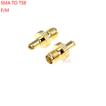 5 шт. SMA female to TS9 male adapter SMA JACK TO TS9 PLUG converter/RF коннектор адаптер антенного кабеля sma to ts9 2024 - купить недорого