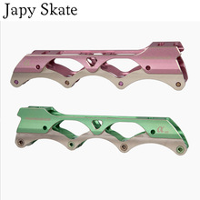 Japy skate powerslides, quadros de patinação alfa em linha, 219mm, rockaté 231mm, quadros lisos para seba, slalom, base de balanço 2024 - compre barato