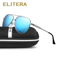 ELITERA Polarized Sunglasses Men Women Brand Designer Retro Vintage Driving Sun Glasses Men Male Sunglass Mirror 2024 - buy cheap