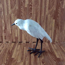 about 25*11*30CM simulation bird Egret toy lifelike white Egret model decoration gift t143 2024 - buy cheap