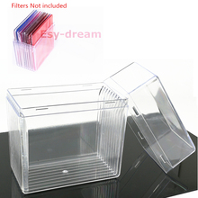 Пластиковый фильтр контейнер для хранения с держателем Коробка Чехол для 10 фильтров Cokin Tianya P серии системы PA009 2024 - купить недорого