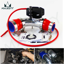 black SQV Blow Off Valve BOV IV 4 kit   TURBO PIPE kit for HYUNDAI GENESIS COUPE 2.0Tred reducer Hose+red vacuum hose 2024 - buy cheap