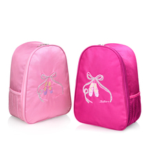 Embroidered Ballet Bag Girl Kids Children Book Bag Pink Waterproof Dance Backpack 2024 - buy cheap