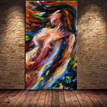 Ballet Dancing Girls Modern 1 Panels 100% Hand Painted Oil Paintings on Canvas Wall Art Work for Living Room Home Decorations 2024 - buy cheap