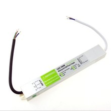 Fonte de alimentação para tira de led, transformador de luz com liga de alumínio, à prova d'água, 12v, 36w, ip67 2024 - compre barato