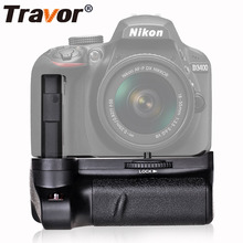 Travor-Soporte de empuñadura de batería BG-2V para cámara Nikon D3400 DSLR, funciona con una o dos baterías de EN-EL14 2024 - compra barato