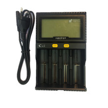 Оригинальное умное зарядное устройство Miboxer C4 VC4 с ЖК-дисплеем для аккумуляторов li-ion/IMR/INR/ICR/LiFePO4 18650 14500 26650 AAA 3,7 1,2 в 1,5 в 2024 - купить недорого