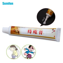 Sumifun 1 Uds las hemorroides ungüento 100% Original de crema de alivio del dolor externo fisura Anal escayola médica china P1020 2024 - compra barato