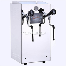 Máquina de espuma de leche de vapor, doble boquilla de vapor, vaporizador de Leche comercial, caldera de agua DZ0916-1 2024 - compra barato