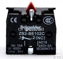 XB2 Contact Block Telemecanique ZB2-BE101C Normally Open NO ZB2-BE101C NC Pushbutton Joystick Switch Replaces TELE 10A 600V 2024 - buy cheap