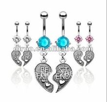 3pcs/lot Wholesale Navel Belly Ring Belly Button Ring Body Piercing Jewelry nickel-free 2024 - buy cheap