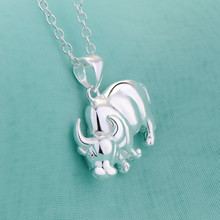 cool rhinoceros animal silver plated Necklace New Sale silver necklaces & pendants /AWJEJYRJ TKIVDLBE 2024 - buy cheap