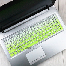 Силиконовый защитный чехол для клавиатуры Lenovo G510, G50-80, g510, Y50-70, Y700, i2000, Y510, G500, Y50C, Y50P, V480s, Y580 2024 - купить недорого