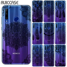 Black Sexy Floral Mandala Lace Flower Soft TPU Case For Coque Huawei Honor 20 Lite 10i Honor 20 Pro Silicone Cover 2024 - buy cheap