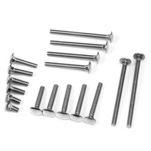 20pcs Semi-round head square neck bolts 304 stainless steel bolts M8*16/20/30/35/40/45/50/55/60/65/70/80/90/110/120mm Choose 2024 - buy cheap