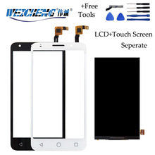 WEICHENG Top Quality For Orange Rise 51 LCD Display +Touch Screen assembly Digitizer for Rise 51 display+Tape 2024 - buy cheap