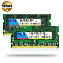 JZL DDR3 1333MHz PC3-10600 / PC3 10600 DDR 3 1333 MHz 2GB 204 PIN 1.5V CL9 SODIMM Memory Module Ram SDRAM for Laptop / Notebook 2024 - buy cheap