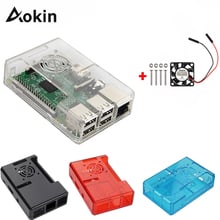 Case For Raspberry Pi 3 Case ABS Protective Shell Removable Cover With Cooling Fan For Raspberry Pi Case 3 B/3/2/ B+ Capa Fundas 2024 - buy cheap