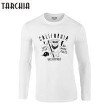 Tarco, camiseta skatista da califórnia, tamanho eur, 2021 algodão, fitness, feminino, manga longa 2024 - compre barato