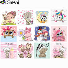 DIAPAI Full Square/Round Drill 5D DIY Diamond Painting "Cartoon animal" 3D Embroidery Cross Stitch 5D Decor Gift 2024 - buy cheap