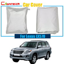 Cawanerl Car Cover Rain Snow Resistant Protection Cover Sun Shade Anti UV Dustproof For Lexus LX LX570 2024 - buy cheap