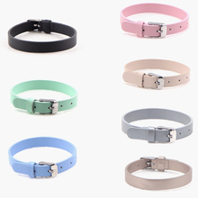 Vinnie Design Jewelry Newest Slide Charm Keeper Bracelets Genuine Leather Wrap Bracelet Wristband 10pcs/lot Wholesale 2024 - buy cheap