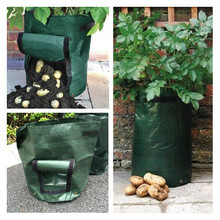 3 peças de batata vegetal cultivationplantio sacos sacos pe crescer sacos potes de jardim & plantadores jardim suprimentos 2024 - compre barato