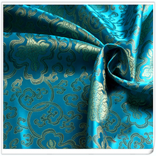 Señoría, estilo de flores tejido Damasco brocado de Jacquard ropa tela para disfraces de cortina ropa DIY Material por metro 2024 - compra barato