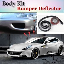 Дефлектор губ бампера для Ferrari FF, передний спойлер, юбка, автомобильная устойчивая к царапинам клейкая Полоса/комплект кузова/полоса 2024 - купить недорого