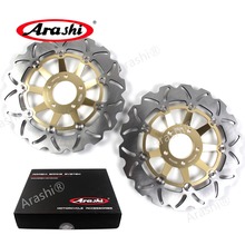 Arashi-rotores de disco de freno delantero para SUZUKI GSX R 1100, 1989-1990, 1989, 1990, GSXR1100, GSX-R, GSX1100R, GSXR750, GSX-R, GSX750R, 1 par 2024 - compra barato