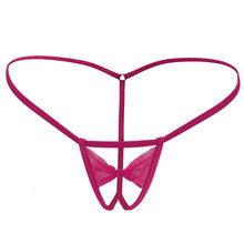 Calcinha tanga sexy borboleta, virilha aberta, erótica, tanga, costas transparente, feminina, fantasia, lingerie quente 2024 - compre barato