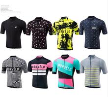 2018 morvelo Лето короткий рукав Велоспорт Джерси Топы Ropa De Ciclismo Hombre дорожный гоночный велосипед одежда MTB велосипедная одежда 2024 - купить недорого