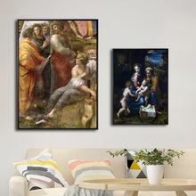 Home Decor  Art Wall Pictures for Living Room Canvas Printing Paintings Italian Raffaello Sanzio Da Urbino Madonna Of Loreto 2024 - buy cheap