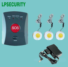 Wireless GSM Home Alarm System SOS Emergency Safety Alarm Remote Control Elderly + 3pcs panic Button emergency alert 2024 - buy cheap