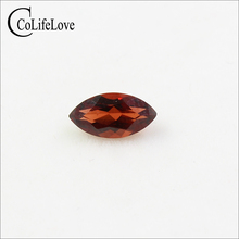 4mm * 8mm marquise cut garnet loose gemstone natural wine red garnet loose stone for ring earring or pendant 2024 - buy cheap